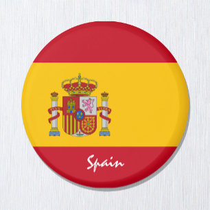 Íman viagem de bandeiras e Espanhas espanholas, fãs de