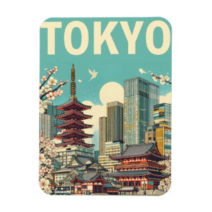 Íman Viagem de colheita de Tóquio no Japão