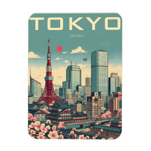 Íman Viagem de colheita de Tóquio no Japão