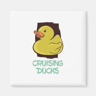 Íman Viagem de Diversão de Patos Cruzadores