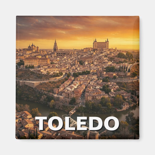 Íman Viagem de Espanha Toledo (Frente)