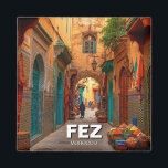 Íman Viagem de Fez Marrocos<br><div class="desc">Fez, Marrocos, é uma das cidades mais históricas e culturalmente ricas do país, muitas vezes conhecida como seu capital espiritual e intelectual. Fundada no século 9, Fez abriga a Universidade Al-Qarawiyyin, reconhecida como a mais antiga universidade em funcionamento contínuo do mundo. O coração da cidade é a Medina de Fez...</div>