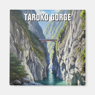Íman Viagem de Gorge de Taiwan Taroko