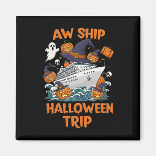 Íman Viagem de Halloween Feliz Halloween Abóbora Assust