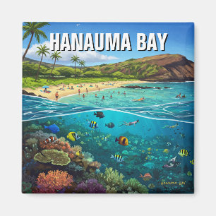 Íman Viagem de Hanauma Bay Oahu Hawaii