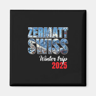 Íman Viagem de Inverno Zermatt Suíça 2025 Esqui Alpino 