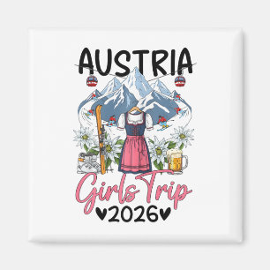 Íman Viagem de Meninas à Áustria 2026 Férias de Esqui