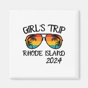 Íman Viagem de Meninas Rhode Island Férias de Verão Cor