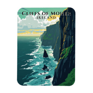 Íman Viagem de Paisagem da Irlanda-Mãe