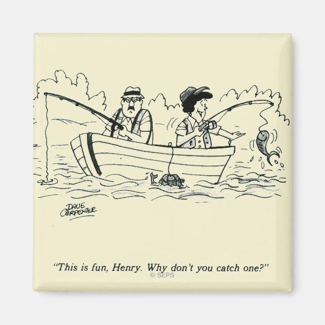 Íman Viagem de Pesca (Frente)