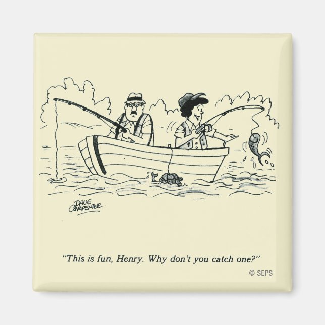 Íman Viagem de Pesca (Frente)