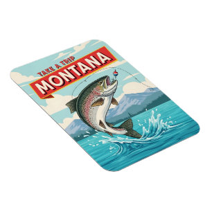 Íman viagem de pesca em Montana