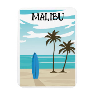 Íman Viagem de praia mínima de Malibu, Califórnia