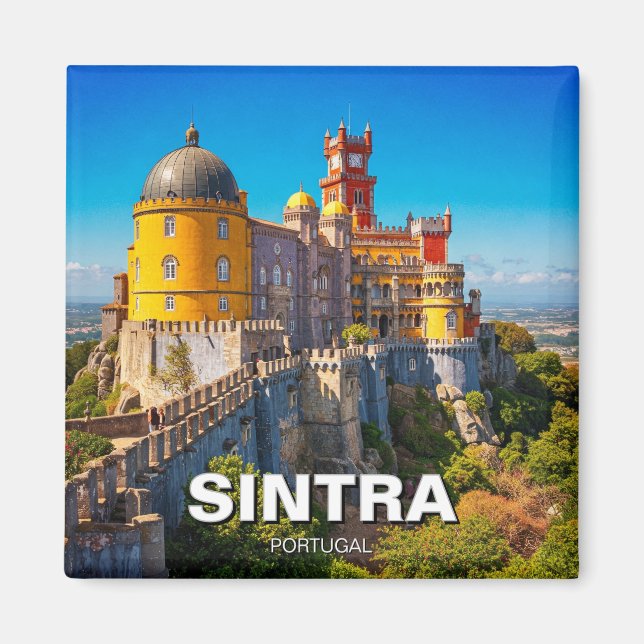 Íman Viagem de Sintra Portugal (Frente)