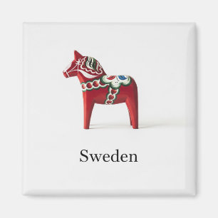 Íman Viagem de Suecia de Cavalo de Dala Sueco