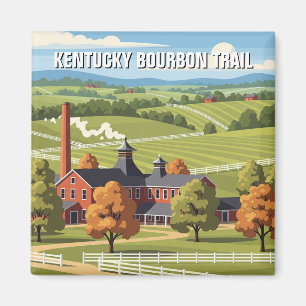Íman Viagem de Trilha do Kentucky Bourbon