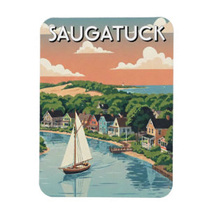 Íman Viagem de veleiro Saugatuck Michigan