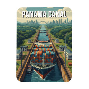 Íman Viagem do Canal do Panamá