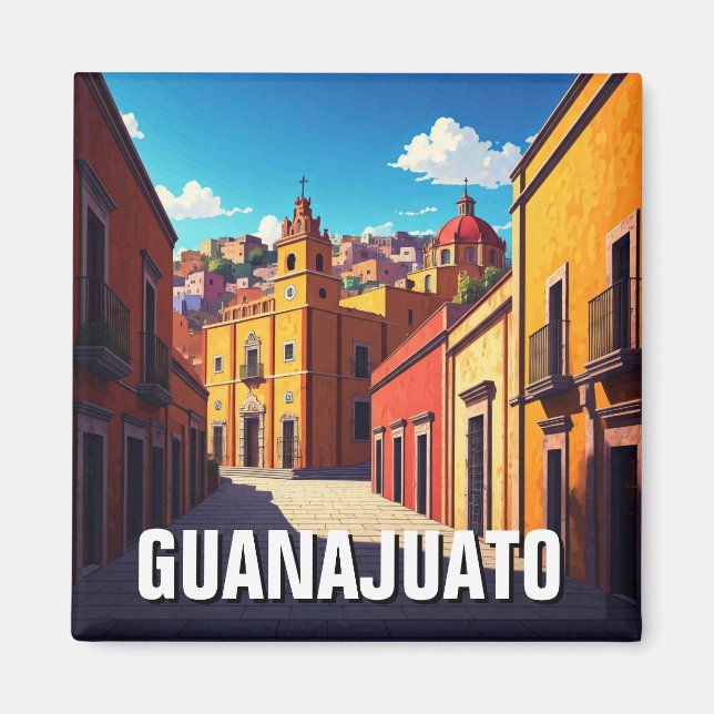Íman Viagem do Guanajuato México (Frente)