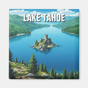 Íman Viagem do Lago Tahoe Emerald Bay California