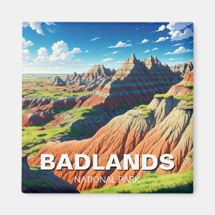 Íman Viagem do Parque Nacional Badlands