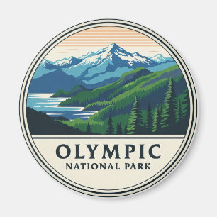Íman Viagem do Parque Nacional da olimpiadas Washington