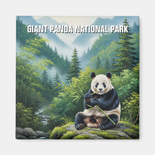 Íman Viagem do Parque Nacional do Giant Panda
