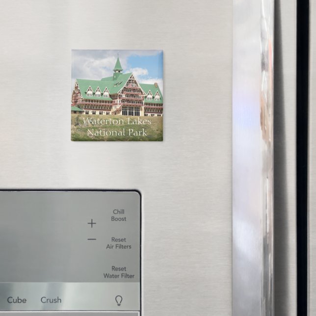 Íman Viagem do Parque Nacional dos Lagos Waterton (In Situ (Fridge))