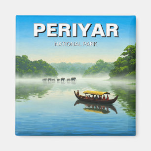 Íman Viagem do Parque Nacional Periyar India