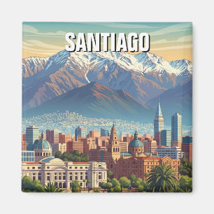Íman Viagem do Santiago Chile
