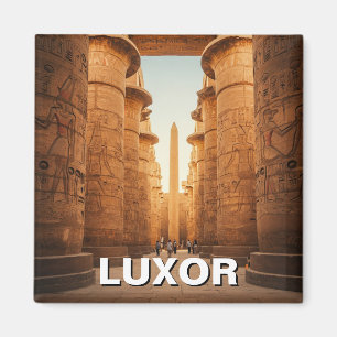 Íman Viagem do Templo Luxor Egypt Karnak