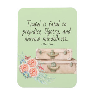 Íman Viagem é uma citação fatal de Mark Twain