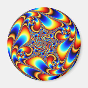 Íman Viagem espacial - Fractal