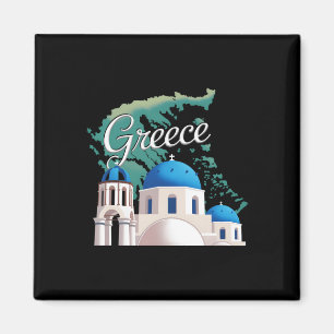Íman Viagem Europa Grécia Atenas Santorini Creta Grego