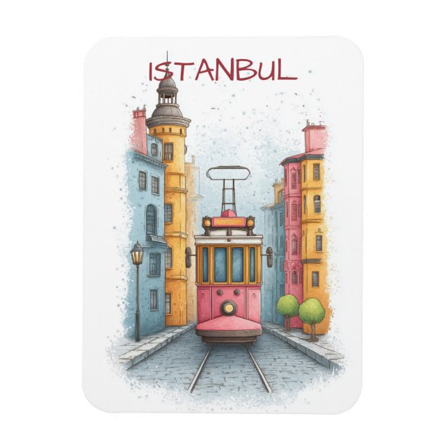 Íman Viagem Istambul Turquia (Vertical)