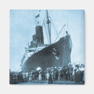 Íman Viagem nova do Lusitania do RMS, 13 Septemeber