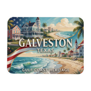 Íman Viagem para a Costa do Golfo do Texas em Galveston