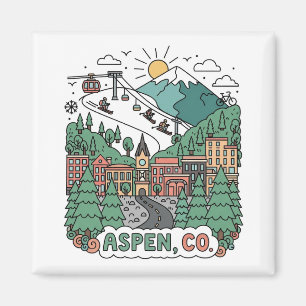 Íman Viagem para Aspen Colorado