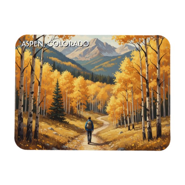 Íman Viagem para Aspen Colorado (Horizontal)