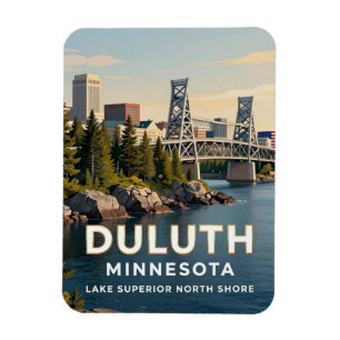 Íman Viagem para Duluth Minnesota Lago Superior