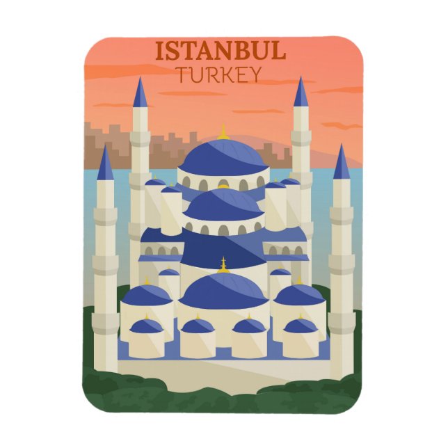 Íman Viagem para Istambul Turquia (Vertical)