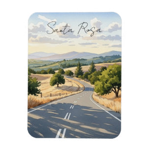 Íman Viagem para Santa Rosa, Califórnia