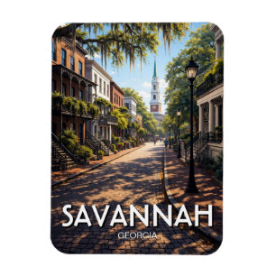 Íman Viagem para Savannah Geórgia