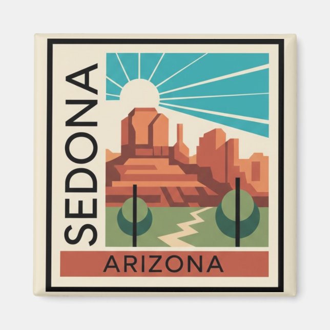 Íman Viagem para Sedona Arizona (Frente)