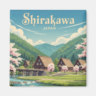 Íman Viagem para Shirakawa Gifu Japão