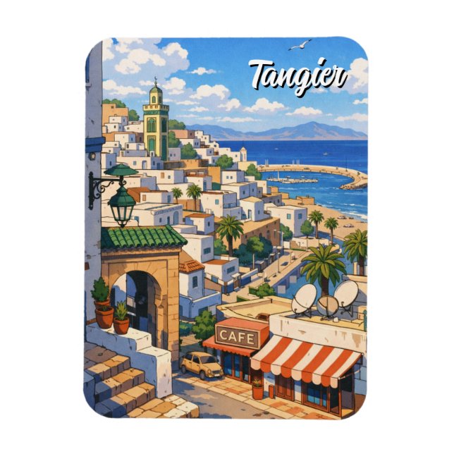 Íman Viagem para Tânger Marrocos (Vertical)