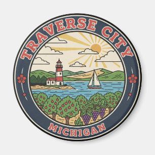 Íman Viagem para Traverse City Michigan
