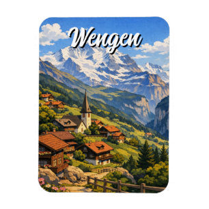 Íman Viagem para Wengen Suíça
