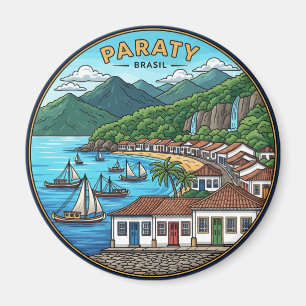 Íman Viagem Paraty Brazil