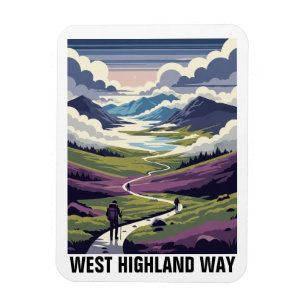 Íman Viagem pela Escócia West Highland Way